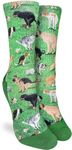 Good Luck Sock Women's Dogs Pooping Socks, Adult