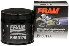 Fram PH6017A Spin-On Full-Flow Oil Filter for Motorcycles