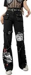 Women's Baggy Denim Pants High Wais