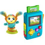 Fisher-Price DJ Bouncin' Beats â€“ Multilanguage Edition + Fisher-Price Laugh & Learn Lil' Gamer English & French Edition