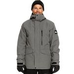 Quiksilver Snow Mission Solid Jacket Heather Grey 2XL