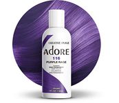 Adore Shining Semi Permanent Hair Colour, 116 Purple Rage