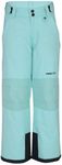 Arctix Kids Snow Pants with Reinforced Knees and Seat, Island Azure, Medium