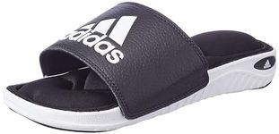 adidas mens NOIR SLD CBLACK/FTWWHT Slide Sandal - 4 UK (IU7070)