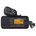 Uniden UM435BK 25-Watt Ipx8 Submersible Fixed Mount VHF Radio, Black