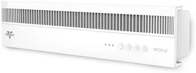 Vornado PROFILE Window Fan, Whole Room Air Circulator, Reversible Exhaust, Quiet Operation, 3 Speed Settings, Low Profile Window Fan for Kitchen, Bedroom, and Home, White