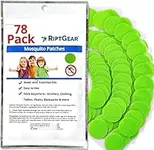 RiptGear Mosquito Patches - 78 Pack
