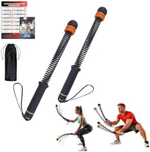 2026 New Adjustable Ropeless Battle Ropes, Adjustable Resistance, Secure Anti-Slip Handles, Comes with Storage Bag & Anti-Slip Wrist Rope, Cordless Battle Ropes for Home Gym,Park,Yard,Travel (Black)