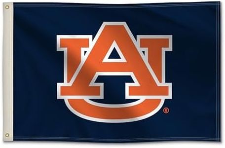 Victory Corps - Auburn Tigers College Sports Printed Flag - NCAA Licensed - Nylon - 2' x 3' School Banner (Blue)