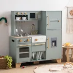 ROBUD Play Kitchen Set, Wooden Play