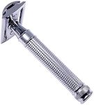 Double Edge Safety Razor, Regular Handle, Chrome Laser 3D Diamond