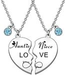 HULALA Auntie Niece Necklace Puzzle