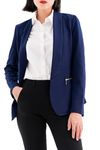 Marycrafts Women's Blazers Blazer Jackets for Women Business Casual Professional 12 Navy Blue