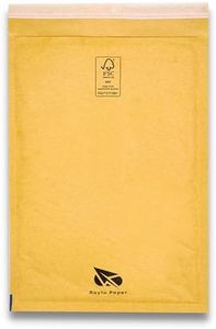 Raylu Paper® - Pack de 10 Sobres Acolchados de Burbujas Kraft con Cierre Autoadhesivo, Sobres Kraft Acolchados para Envíos color Marrón 10 Unidades (270x360 mm)
