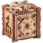 iDventure Cluebox - The Trial of Camelot - Escape Room game - Puzzle box - 3D wooden puzzle - sequential puzzle - 3D puzzles for adults - brain teaser - birthday gift gadget for men - money box