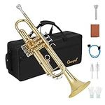 Qsanpel Bb Standard Trumpet Set for