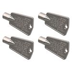 Walmine WP842177 Refrigerator Door Keys Replacement for Whirlpool,Replace 14211802 AP2940188 PS395800 Pack of 4