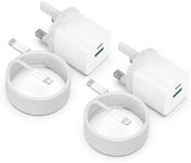 for iPhone Charger [MFi Certified] 2Pack Tupneuf 25W USB C Fast Charger Power Adapter With 2Pack 2M Cable, PD Wall Charging Plug and 6.6FT Lead Cord for iPhone 15 14 13 12 11 Pro/Pro Max, iPad Pro