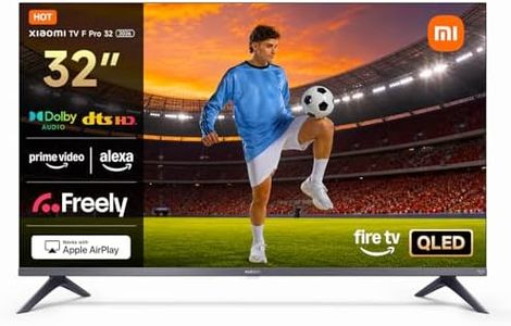XIAOMI TV F Pro 32, 32 Inch (81 cm), QLED, Smart TV, Fire TV, Dolby Audio™, DTS Virtual:X, DTS-HD, Alexa Voice Control, Works with Apple AirPlay