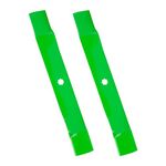 Magorfas Lawn Mower Blades Mulching AM137328 AM137333 GY20850 for John Deere D110 D120 D125 E100 E110 LA135 S240 X120 X125 X300 Z225 42 inch Deck, 2 PCS