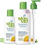 Skin MD Shielding Lotion - Hydrating Body Lotion for Sensitive Skin | Non-Greasy, Fast-Absorbing Moisturizer, Best Lotion for Dry Skin, Eczema & Psoriasis Relief (8oz + 4oz with Dispenser)