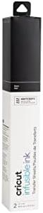Cricut Infusible Ink Transfer Sheets, Black, 2-Pack
