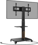 Perlegear Mobile TV Stand with Powe