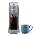 ZASTION Keurig K-Iced Single Serve Coffee Maker, Gray