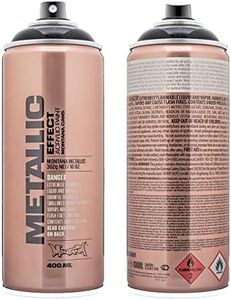 Montana Cans Metallic Spray Paint, 400 Ml, Black