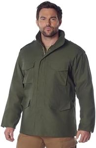 Rothco Field Jacket - All-Season Weather Protection and Classic Style, Olive Drab, L - Long, Olive Drab, Large