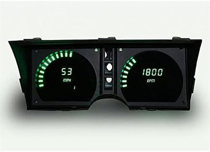 Intellitronix Corp. 1978-1982 Corvette LED Digital Dash Replacement Panel (Green)