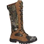 ROCKY Men's Waterproof Snakeproof Hunting Boot Knee High, Mossy Oak Break Up, 7 UK