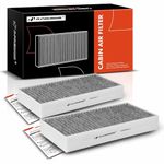 A-Premium 2-PC Cabin Air Filter with Activated Carbon Compatible with BMW X1 2016-2022, X2 2018-2022, i3 2014-2021, i3s 2018-2021 & Mini Cooper/Cooper Clubman 2016-2022, Cooper Countryman 2017-2022