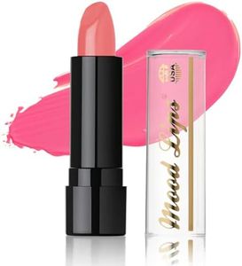 Mood Lips Color Changing Lipstick | Long Lasting 12 Hour Wear | Aloe Vera Moisturizing & Hydrating | Made in USA | Pink