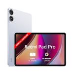 Redmi Pad Pro| Snapdragon 7s Gen 2| 30.7cm(12.1") Tablet| 33+ Days Standby|10000mAh| HyperOS| 120Hz|6GB, 128GB| Quad Speakers|Wi-Fi 6| Mist Blue