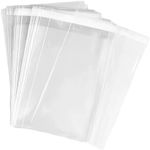 100 Pieces (9x12 Inch) Clear Plasti