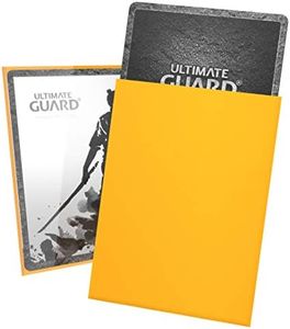 Ultimate Guard Katana Standard Size Sleeves 100-Pieces, Yellow