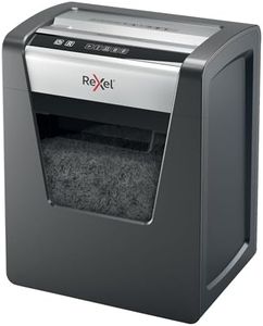 Rexel Momentum M510 Micro Cut Paper Shredder, Shreds 11-10 Sheets (70-80 gsm), 23 Litre Bin, Black, 2104575