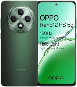 OPPO Reno12 FS 5G Smartphone AI,12+512Go Android Débloqué, Dimensity 6300, Écran 6,67" OLED 120Hz Téléphone Portable, Caméra AI 50+8+2MP, Grande Batterie 5000mAh, SUPERVOOC 45W, IP64, GPS, NFC, Vert
