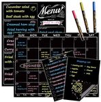 JJPRO Magnetic Chalkboard Monthly C