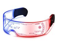 Colorful luminous technology glasses LED Glasses for Dancing party bungee glasses night vision cycling glasses