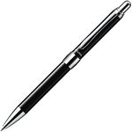 Pentel BX2007A Vicuna EX2 Oil-Based Ballpoint Pen, Black Shaft