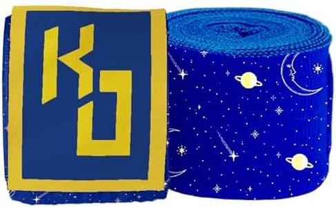 KOSTUDIO 180 inch Boxing Hand Wraps - Blue Celestial for Boxing Gloves Muay Thai Kickboxing MMA Boxing Equipment for Men and Women