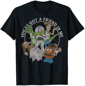 Disney Pixar Toy Story You've Got A Friend In Me Group Shot T-Shirt