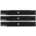 (3 Pack) Premium Replacement High Lift Lawn Mower Deck Blade fits Yazoo Kees Husqvarna Snapper 100341 | 18" x 2 ½"