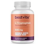 L-Tryptophan 500mg per Capsule (120