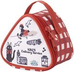 Skater KONC2-A Insulated Rice Ball Shaped Lunch Bag, Rice Ball Case, Kiki's Delivery Service, 23 Studio Ghibli