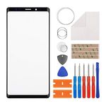 Duotipa Front Glass Screen Replacement Compatible with Samsung Galaxy Note 9 6.4 inch,Front Outer Lens Glass Screen for Samsung Galaxy Note 9 SM-N960F with Tools-No LCD Screen and Touch Digitizer