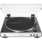 Audio-Technica LP60XBTW Full Automatic Wireless Belt-Drive Turntable White