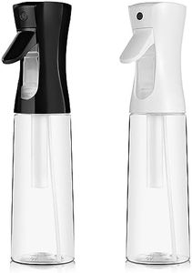 IMPORX Continuous Spray Bottle for Hair (10.1oz/300ml) 2 Pack Home Essentials Spray Bottles For Cleaning Empty Ultra Fine Water Mister Sprayer For Hairstyling Garden Plants Curly Hair Perfume Etc